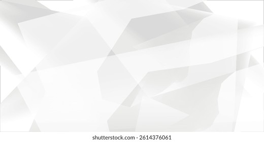 Abstract white and grey on light silver background modern design. Vector illustration EPS 10.