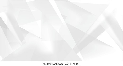 Abstract white and grey on light silver background modern design. Vector illustration EPS 10.