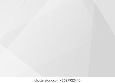 Abstractas blanco y gris sobre fondo plateado claro diseño moderno. Ilustración vectorial 10.