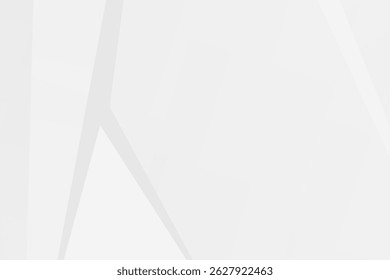 Abstractas blanco y gris sobre fondo plateado claro diseño moderno. Ilustración vectorial 10.