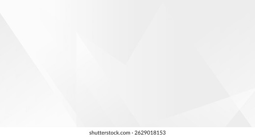 Abstractas blanco y gris sobre fondo plateado claro diseño moderno. Ilustración vectorial
