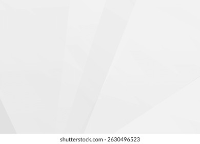 Abstrato branco e cinza no fundo prata luz design moderno. Ilustração vetorial EPS 10.