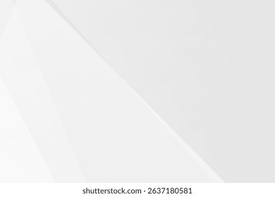Abstract white and grey on light silver background modern design. Vector illustration EPS 10.