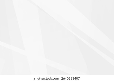 Abstract white and grey on light silver background modern design. Vector illustration EPS 10.