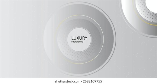 Abstract white and grey on light silver background modern design. Vector illustration ..