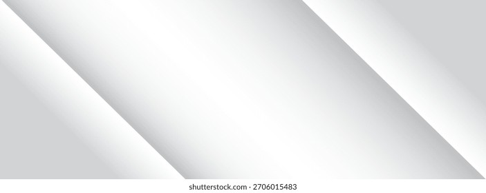 Abstractas blanco y gris sobre fondo plateado claro diseño moderno. Ilustración vectorial eps 10.