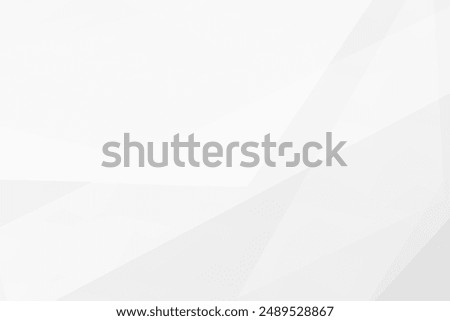 Abstract white and grey on light silver background modern design. Vector illustration eps 10.