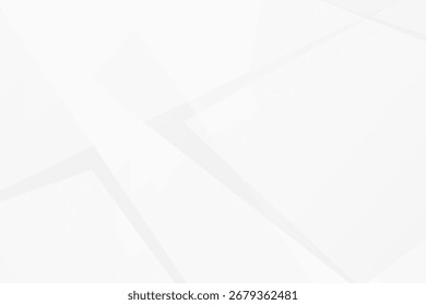 Abstractas fondo de polígono blanco y gris con Formas geométricas limpias, Vector EPS 10.