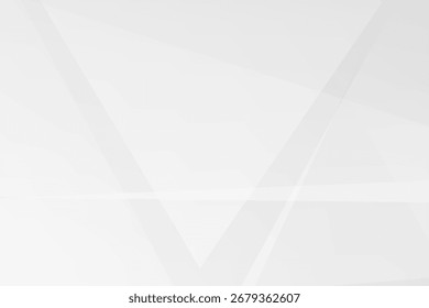 Abstractas fondo de polígono blanco y gris con Formas geométricas limpias, Vector EPS 10.