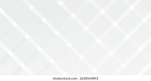 Abstract white and grey square pattern background with smooth gradient radial blur. Modern luxury template wallpaper. eps 10

