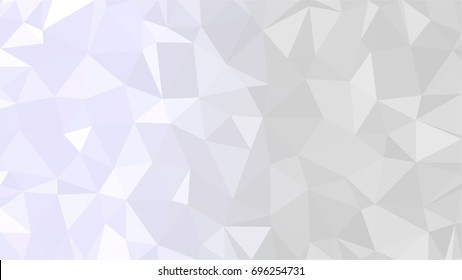 Abstract white and grey triangle background, vector illustration