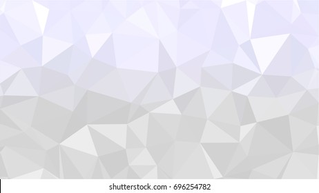 Abstract white and grey triangle background, vector illustration