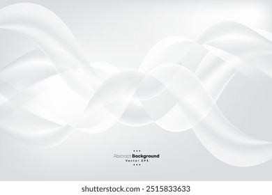 Abstract white and grey vector background or wallpaper. light grey banner website template. Design for Banner presentation Website Landing. vector eps.
