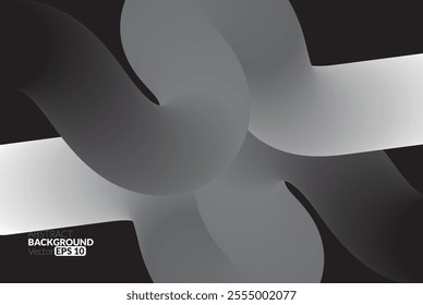 Abstract white and grey vector background or wallpaper. light grey banner website template. Design for Banner presentation Website Landing. vector eps.
