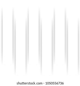 Abstract white and grey wall background, Vector Illustration