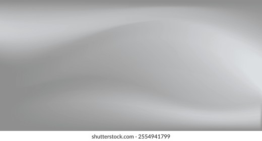 Abstract white and grey wall studio background vector background