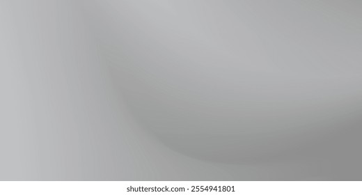 Abstract white and grey wall studio background vector background