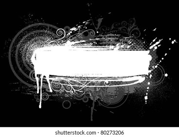 Abstract white grunge background
