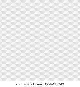 Abstract white hexagon background