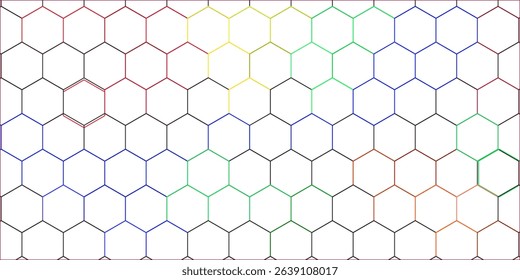 abstract white hexagon background design a white honeycomb grid pattern. . geometric background .
