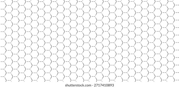 Abstractas fondo de patrón geométrico hexágono blanco. Anuncio digital futurista de alta tecnología