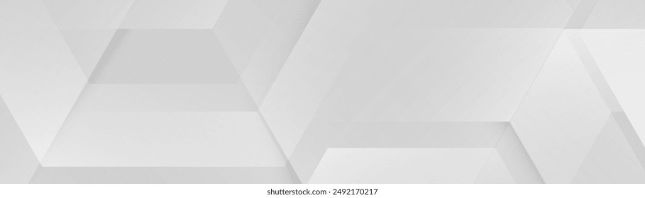 Fondo Abstractas del patrón de las Formas del hexágono blanco. Patrón digital futurista de alta tecnología. Ilustración vectorial