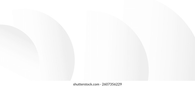 abstract white light background with round texture composition. minimalist design vector illustration eps10