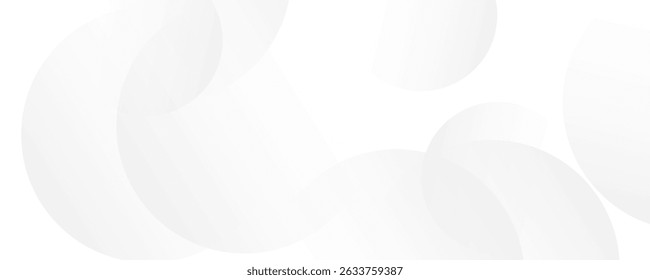 Fondo abstracto de luz blanca con composición de textura redonda. Diseño minimalista