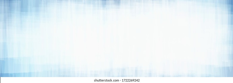 Abstract white to light blue textured background. Wide subtle vector graphic pattern