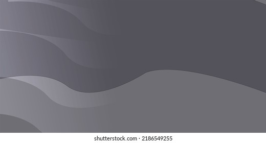 Abstract white and light gray modern waves soft plush texture with smooth and clean vector smooth background illustration.
