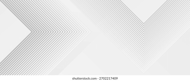 Abstrakte weiße und hellgraue moderne weiche Luxustextur mit geometrischer Form Überlappungsschicht. Vektor