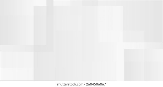 Abstract white and light gray silver style modern technology geometric oblique alternating background business vector illustration