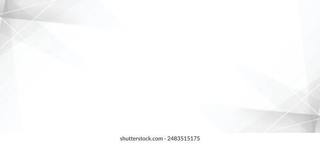 Abstract white and light gray simple background illustration design. clean concept. template poster ,banner ,flyer.