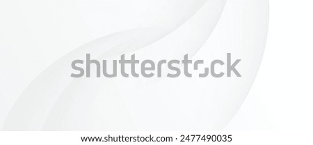 Abstract white and light gray simple background illustration design. clean concept. template poster ,banner ,flyer.
