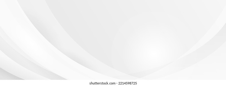 Abstract white and light gray wave modern soft luxury texture with smooth and clean vector subtle background illustration.