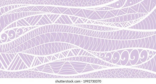 Abstrakter, weißer und hellrosa kreativer Hintergrund. Grafische, kreative Vektorgrafik.