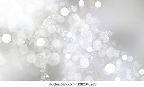 Abstract White Lights Background Image