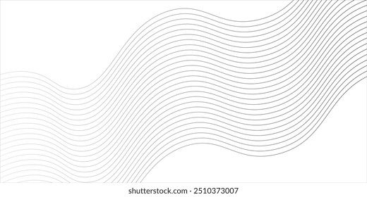 abstract white line background modern design Vector illustration simple