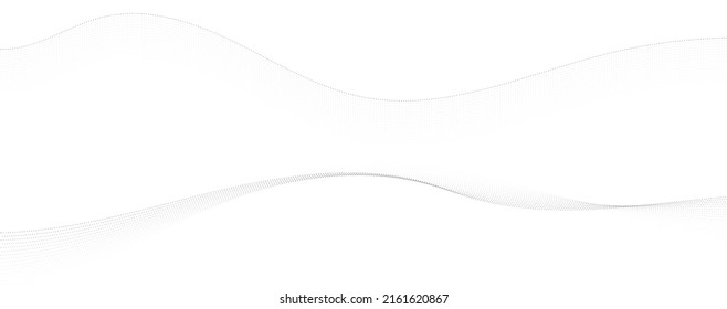 Abstract of white line connection engineering technology concept, vector background 