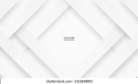 Abstract. white line overlap background ,light and shadow .Vector.