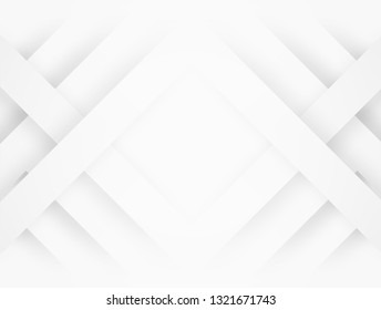 Abstract. white line overlap background ,light and shadow .Vector.
