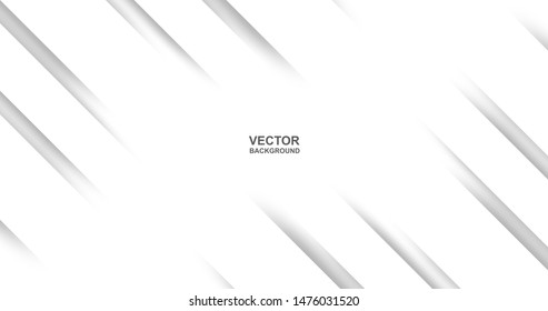 Abstract. white line overlap background ,light and shadow .Vector.