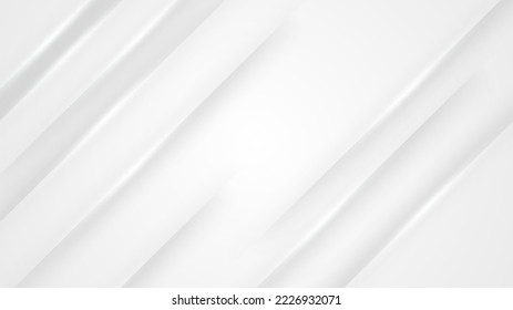 Abstract white line shape with futuristic concept background