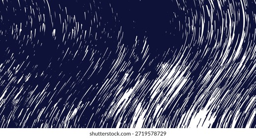 Fondo azul oscuro de líneas blancas Abstractas, Formas dinámicas, patrón visual, arte Abstractas, decoración