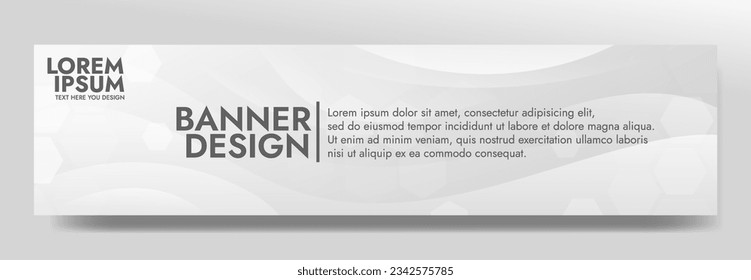 Abstract  white  Liquid Banner Template. Modern  background design. gradient color. Dynamic Waves. Fluid shapes composition.  Fit for banners