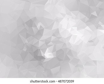 abstract white low poly background