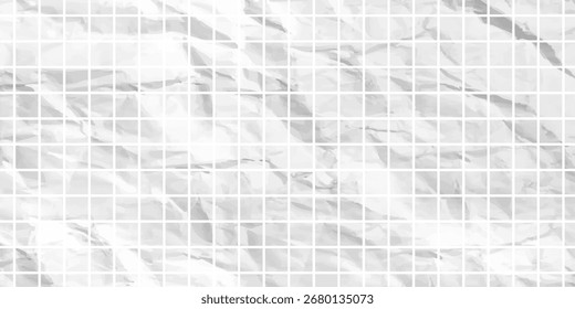 Textura de mármol blanco Abstractas con fondo de patrón de rejilla geométrica