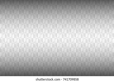 Abstract white minimalistic background with shadows, geometric grayscale triangles, simple vector pattern