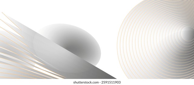 Abstract white mix lines background with light effects. vector, eps 10