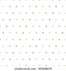 Abstract white modern pattern with brown stars. Vector illustration. Stylish background. Texture for different places